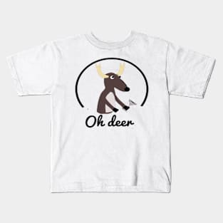 Oh deer Kids T-Shirt